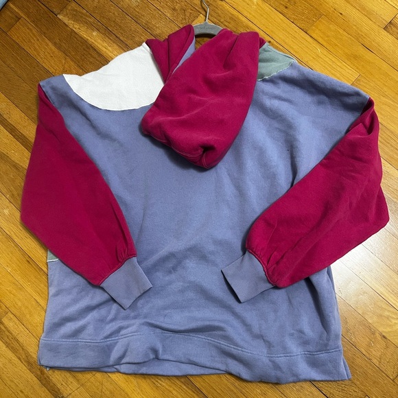 Free People Poppy Hoodie - Lavender and Pink - Picture 4 of 8